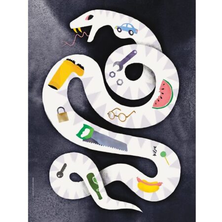 I Love My Type Plakat - A3 - Hungry For More - Black - OneSize - I Love My Type Plakat