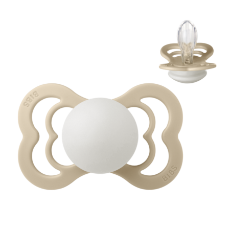 BIBS Supreme Sut - Str. 2 - Silikone (Vanilla) - GLOW