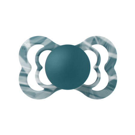 BIBS Supreme Sut - Str. 2 - Silikone (Tie-Dye Forest Lake/White)