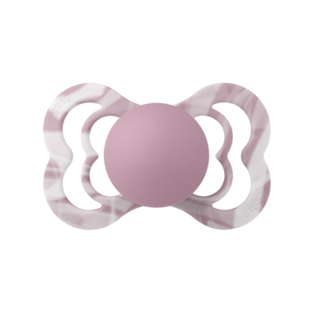 BIBS Supreme Sut - Str. 2 - Silikone (Tie-Dye Heather/White)