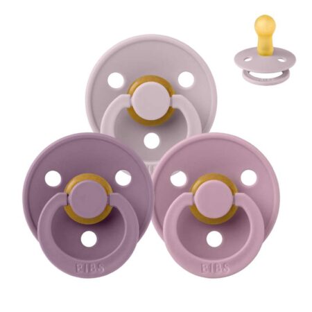BIBS Rund Colour Sut - Sampak - 3 stk. - Str. 2 - Lovely Lilacs