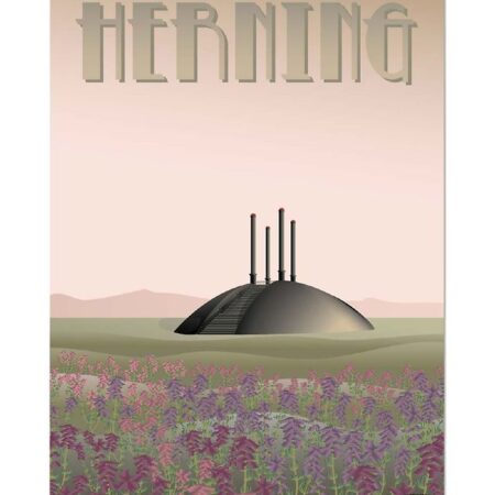 Vissevasse Plakat - 50x70 - Herning - Elia