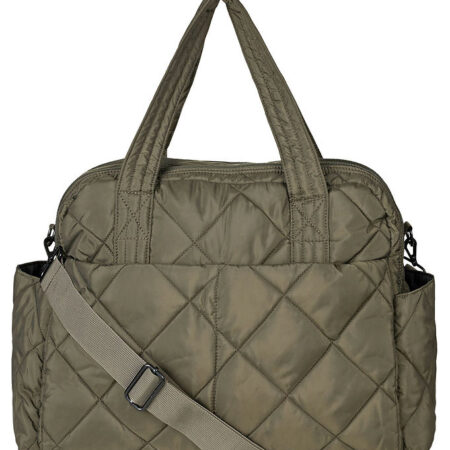 DAY ET Pusletaske - Mini RE-Q Diaper Bag - Quilted - Black Olive